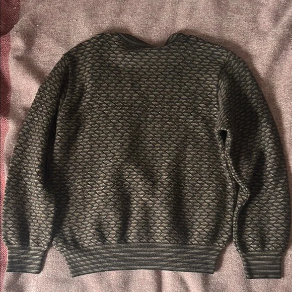 Harry Rosen Men's  Patterned Sweater - Picture 3 of 4